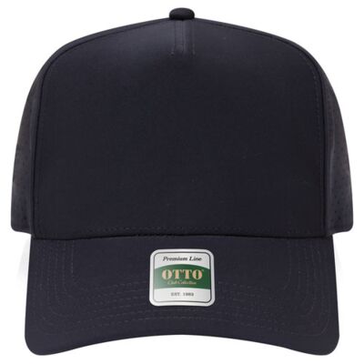 OTTO CAP® Club Collection 5 Panel Mid Profile Perforated Cap Thumbnail