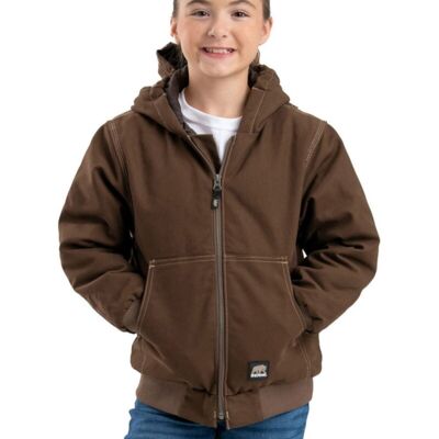 Youth Highland Softstone Duck Hooded Jacket Thumbnail