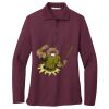 Women's Silk Touch Long Sleeve Polo Thumbnail