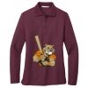 Women's Silk Touch Long Sleeve Polo Thumbnail