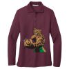 Women's Silk Touch Long Sleeve Polo Thumbnail