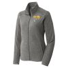 Women's Heather Microfleece Full Zip Jacket Thumbnail